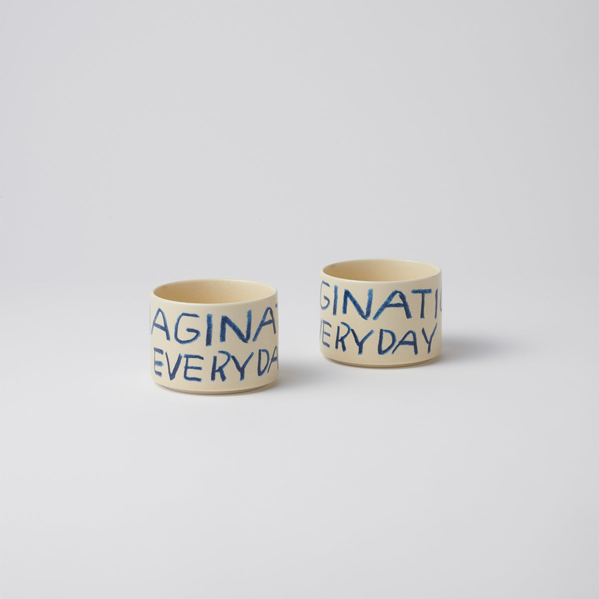 スライドショー【きほんのうつわ × Lee Izumida】カップ 別注生成 2個セットの画像を開く