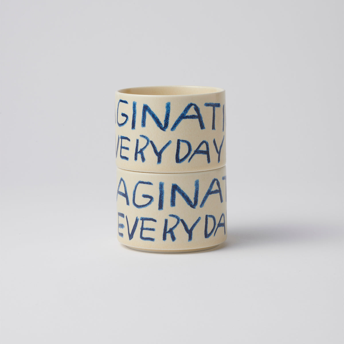 スライドショー【きほんのうつわ × Lee Izumida】カップ 別注生成 2個セットの画像を開く