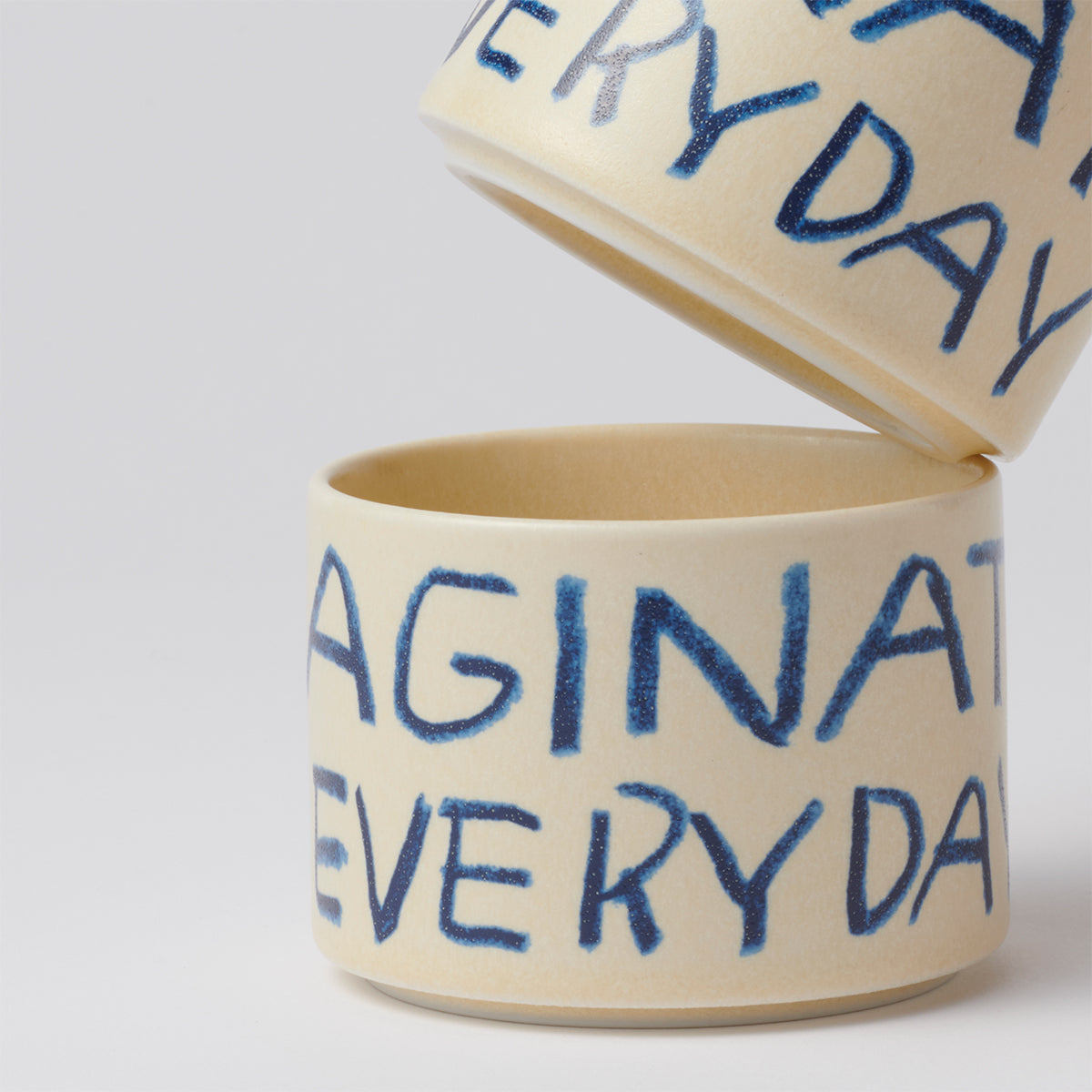 スライドショー【きほんのうつわ × Lee Izumida】カップ 別注生成 2個セットの画像を開く