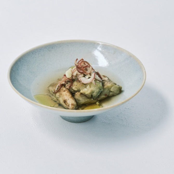 スライドショーこなれ小鉢 白・灰 2枚セットの画像を開く