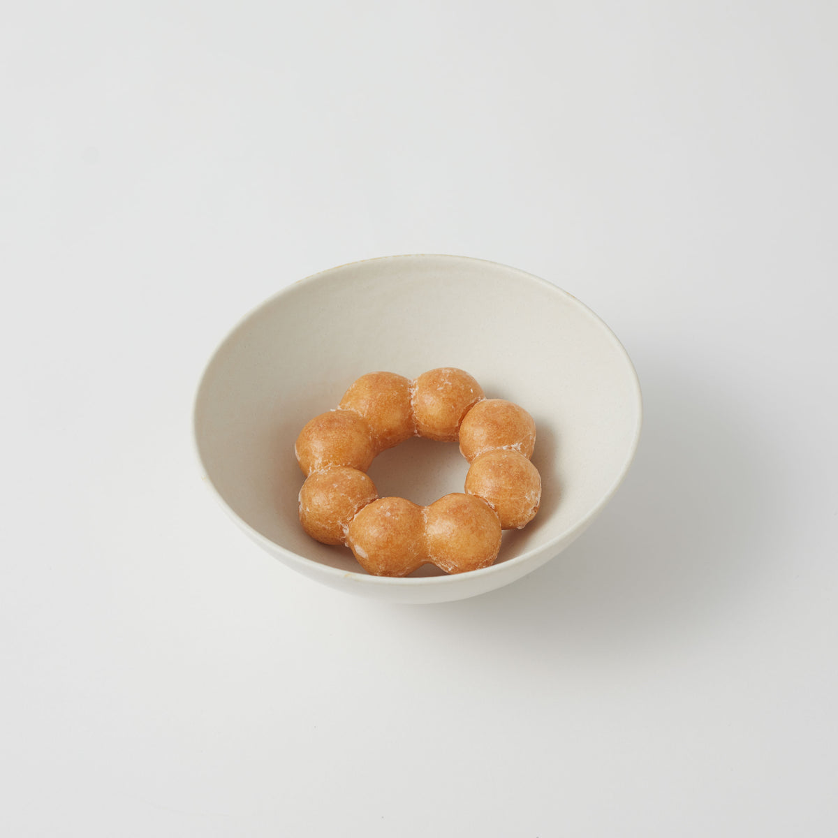 スライドショー日々ボウル 白の画像を開く