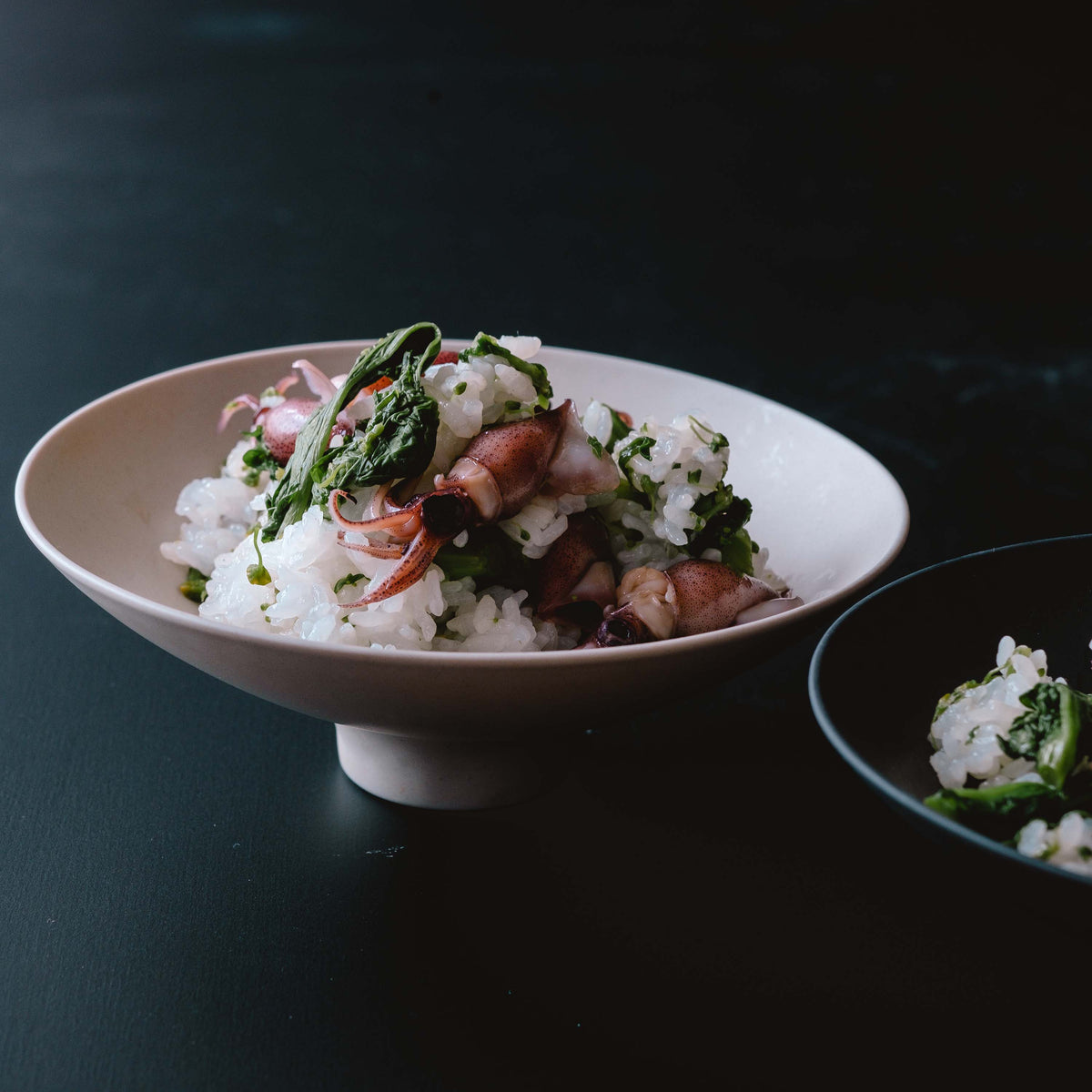 スライドショーこなれ小鉢 焼き締め 白茶の画像を開く