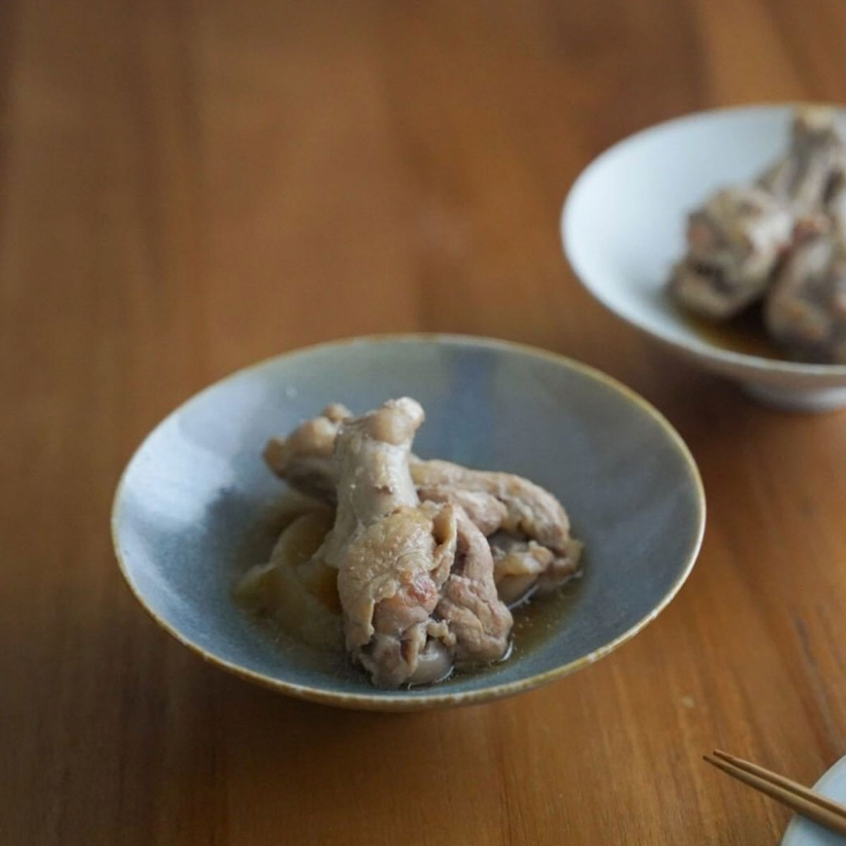 スライドショーこなれ小鉢 灰の画像を開く