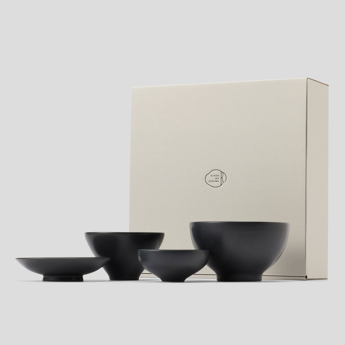 スライドショーよりそう入れ子碗ギフトセット 黒（2026年8月リニューアル）の画像を開く
